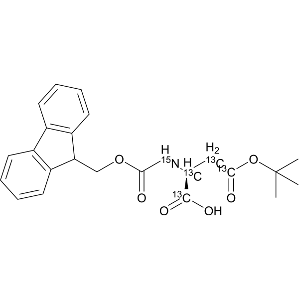 Fmoc-Asp(OtBu)-OH-13C4,15N 1160760-08-6